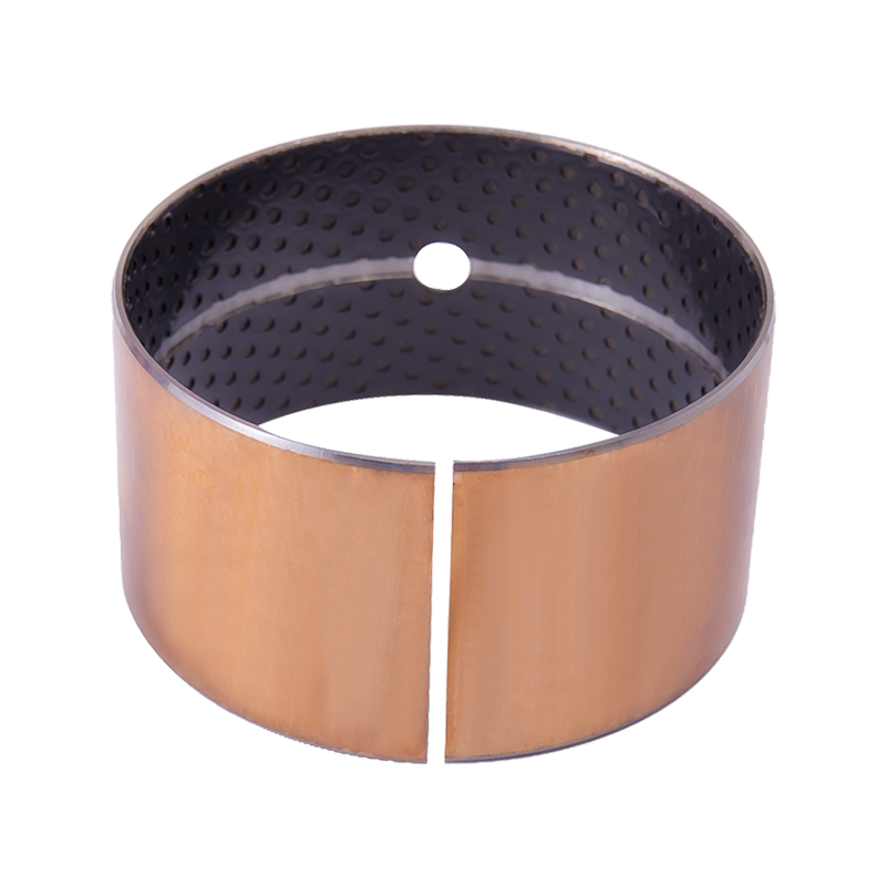 HZ2X nízkouhlíková oceľ POM/olovnaté plnivo (čierne) medzné mazacie ložisko