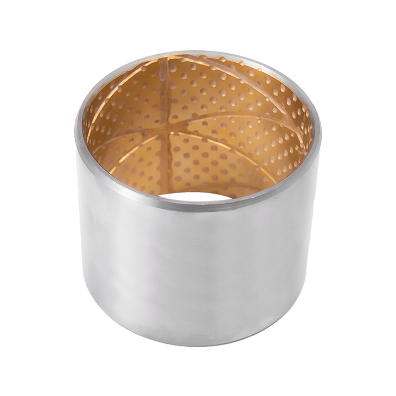 HZ802 Bimetalové kompozitné ložisko s olejovou drážkou v prírodnej farbe