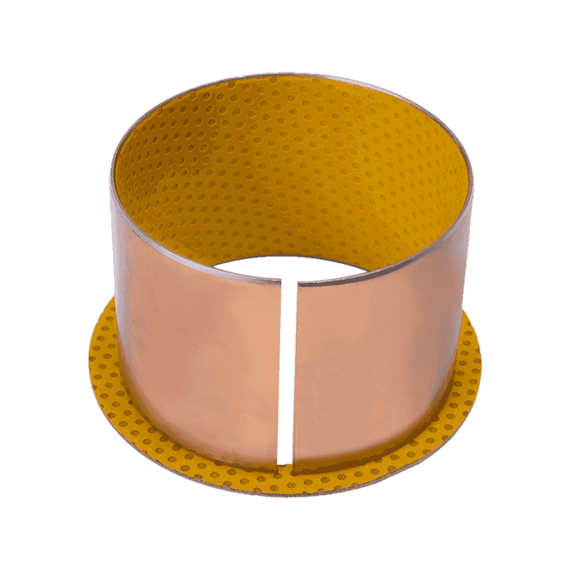 HZ2Y Hraničné mazacie ložisko POM/plnivo z pórovitej spekanej medi (žlté)